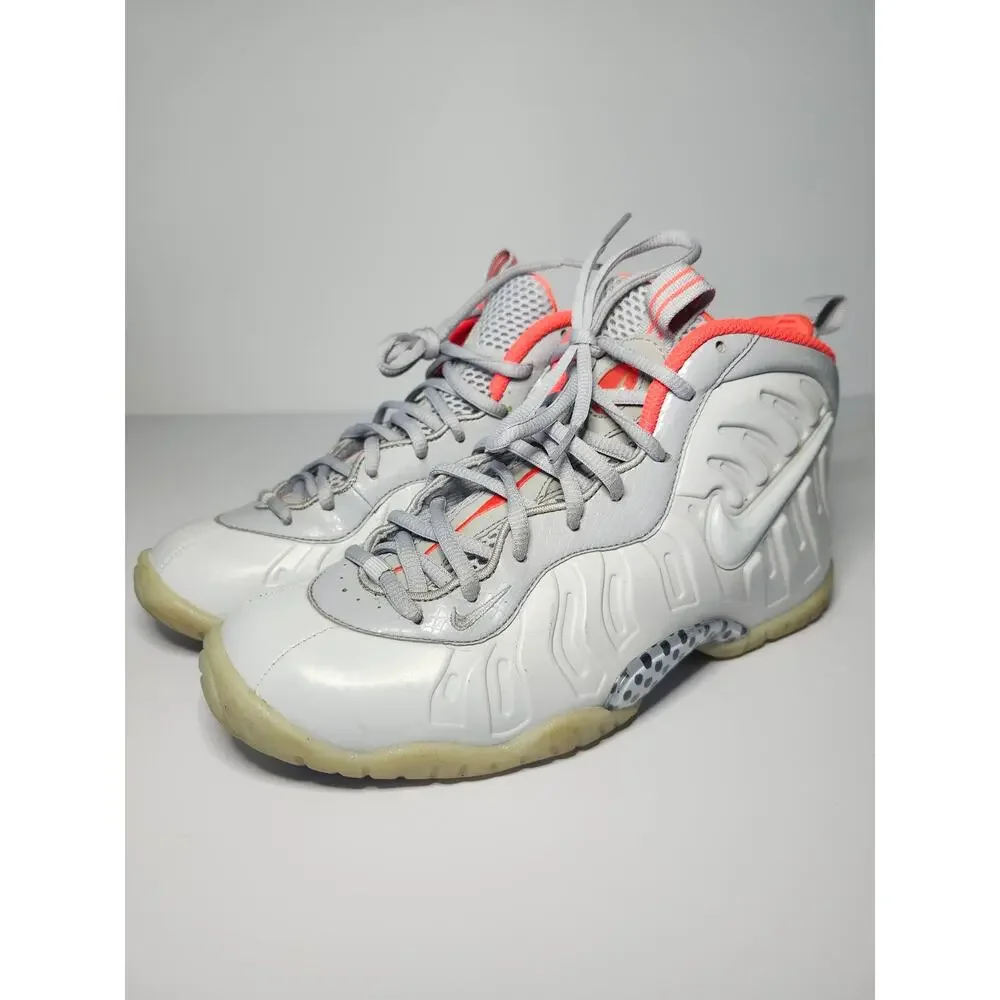 Nike Little Posite Pro Pure Platinum 7Y Athletic Sneaker Streetwear With Box